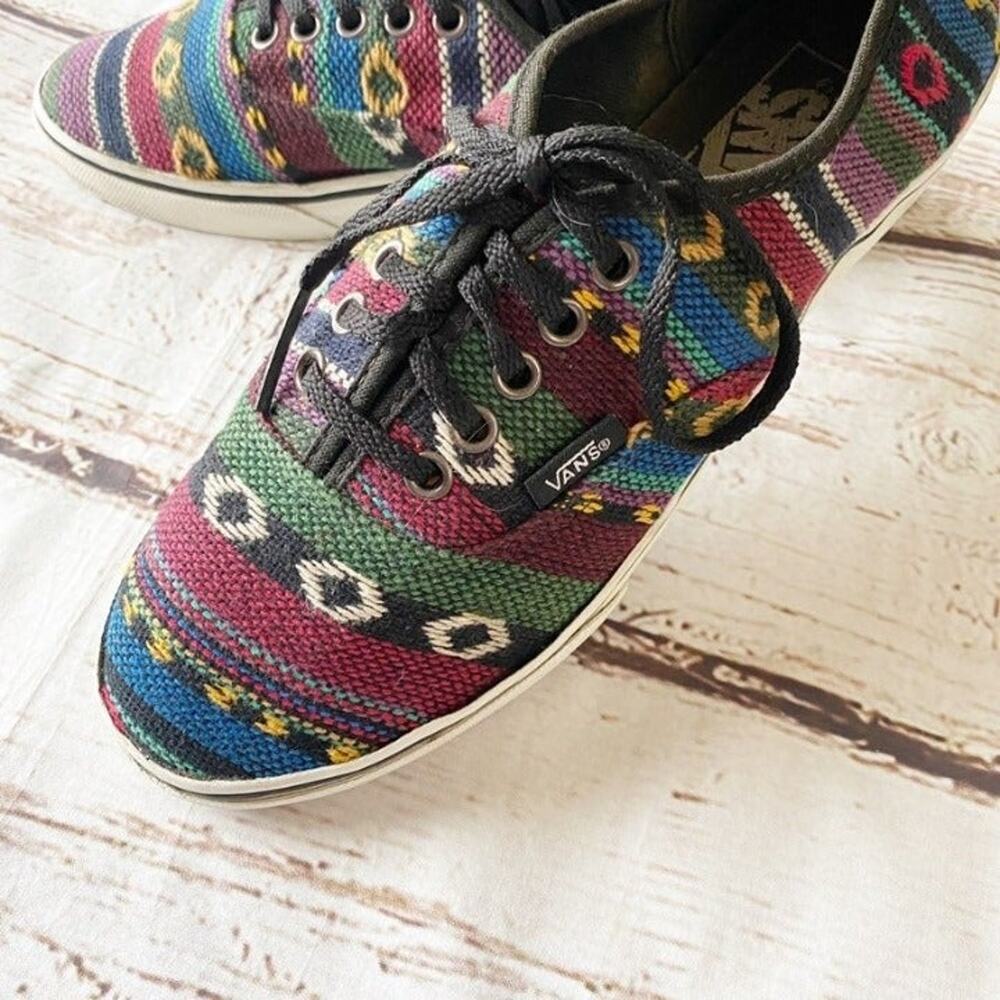 VANS Mexican Blanket Serape Womens Shoes Sz 6 - Picture 2 of 10